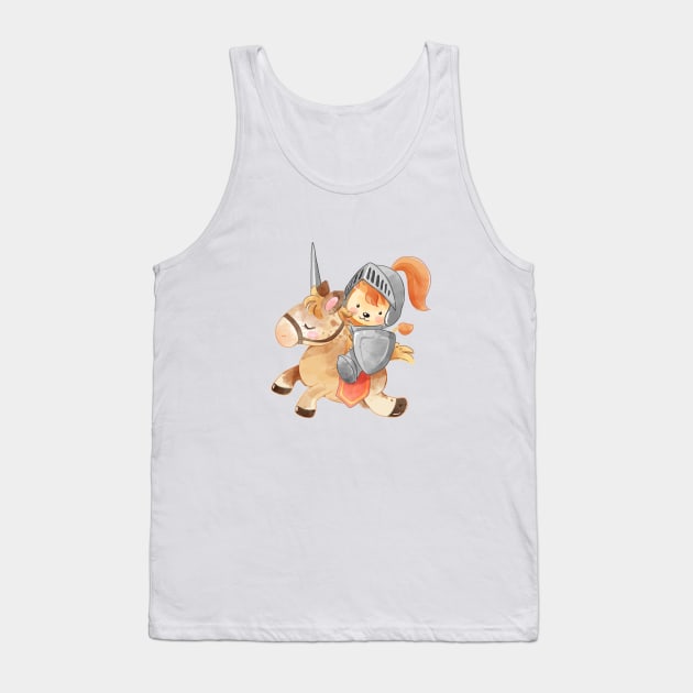 An adorable design for baby boy clothes Tank Top by FUNKY BEARD
